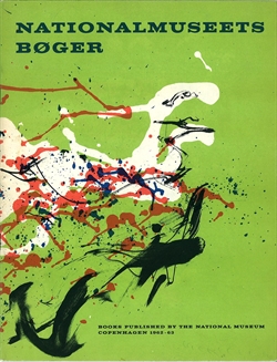 Nationalmuseets Bøger 1962-63 - omslag litografi af Asger Jorn